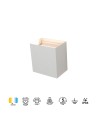 DAVOS XL* APLIQUE EXTERIOR LED* 2*10W 3000K BLANCO